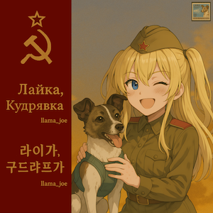 라이카, 쿠드랴프카 (Laika, Kudryavka. Лайка, Кудрявка) (feat. 시아)